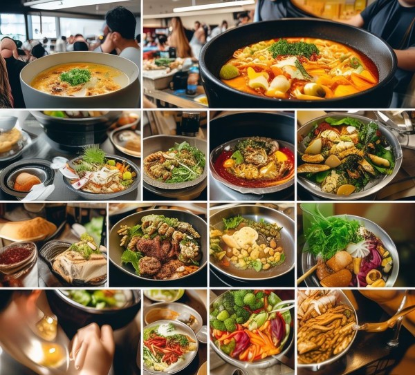 食堂食谱，每天的味觉体验都不同