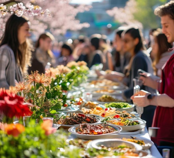 春季食堂美食节，让校园生活更丰富多彩