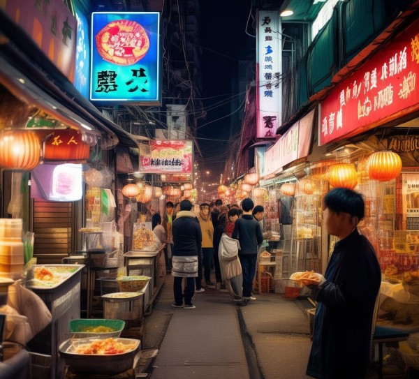 24小时美食,武汉的 eat-on-the-go 食品天堂