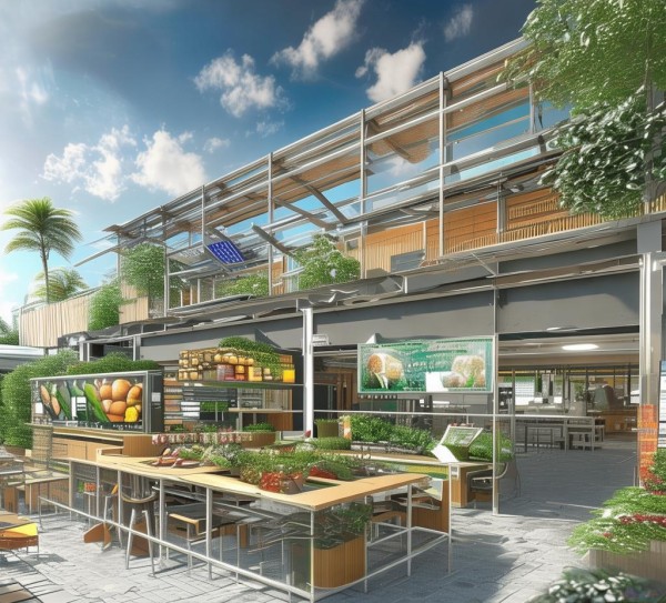 根据食堂筹建申请报告,重点构建可持续发展的食堂模式,涵盖项目背景、目标、建设内容及运营策略,突出可持续性目标与实践。