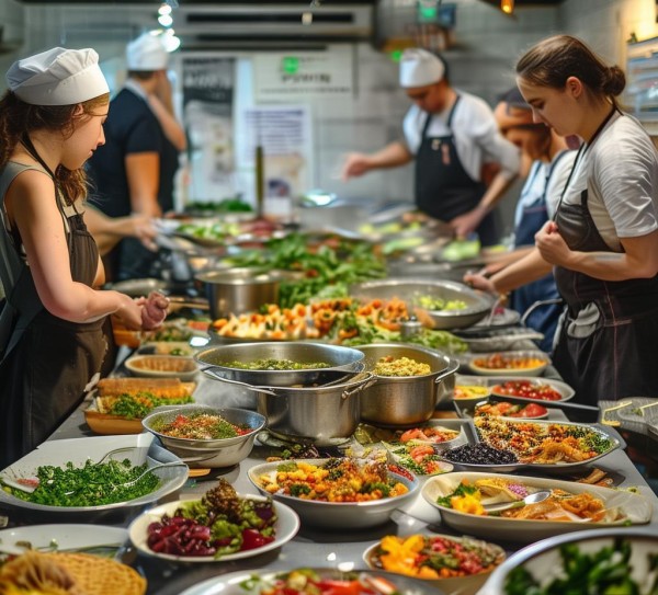 食堂管理中的文明用餐底色