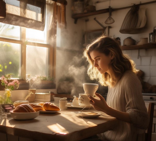 每天只吃早餐,饮食可能已改变。