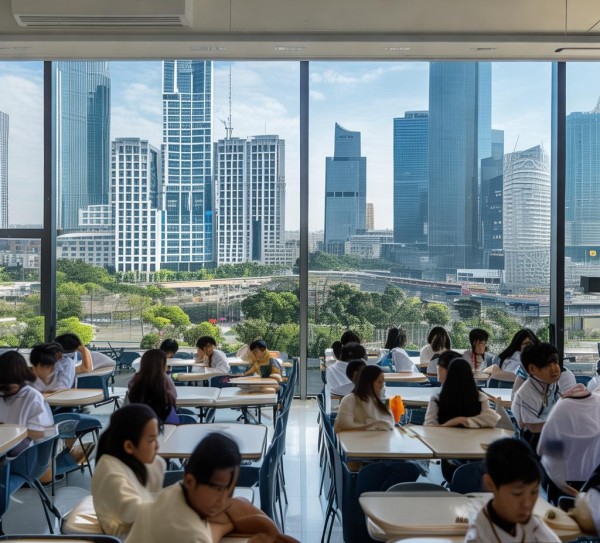 深圳资本市场与学校食堂,教育公平的新视角